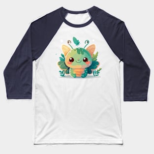 Green butterfly Baseball T-Shirt